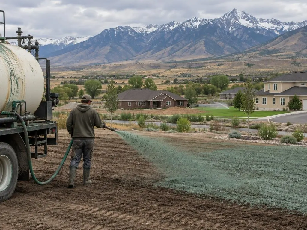 New Lawn Hydroseeding in Salt Lake City, UT